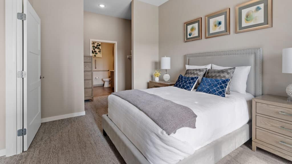 Assisted Living Model Bedroom Meadowview Independent Living Assisted Living, Clive IA