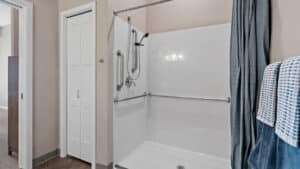 Bathroom, Meadowview Independent Living Assisted Living, Clive IA