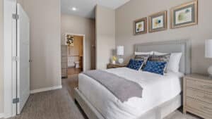 Bedroom, Meadowview Independent Living Assisted Living, Clive IA