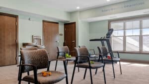 Fitness Center at Meadowview Independent Living Assisted Living, Clive IA