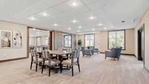 Multipurpose Room at Meadowview Independent Living Assisted Living, Clive IA