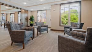 Multipurpose Room at Meadowview Independent Living Assisted Living, Clive IA