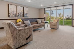 Meadowview Clive, Memory Care, Living Room, Clive IA